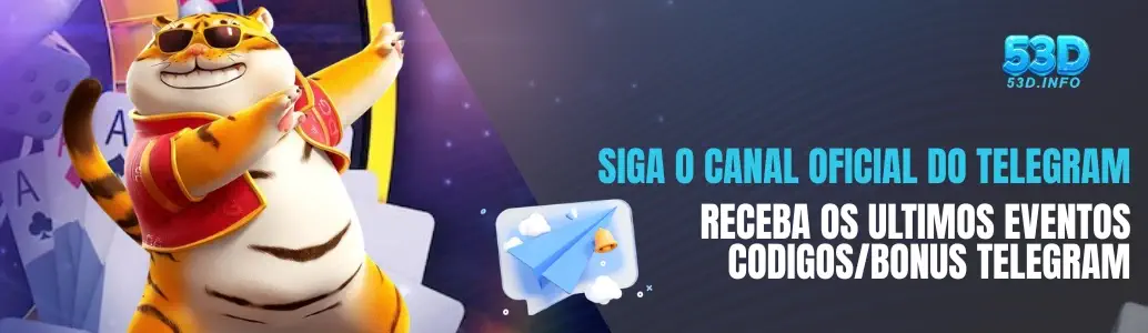 Últimos Eventos e Bônus no Telegram